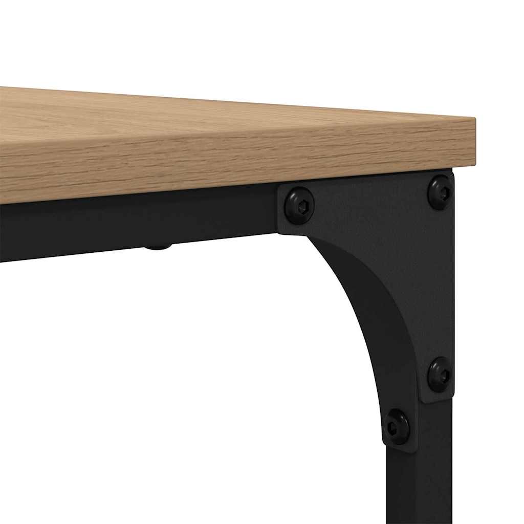 vidaXL Coffee Table 2 pcs Artisan Oak 80 x 80 x 35 cm Engineered Wood