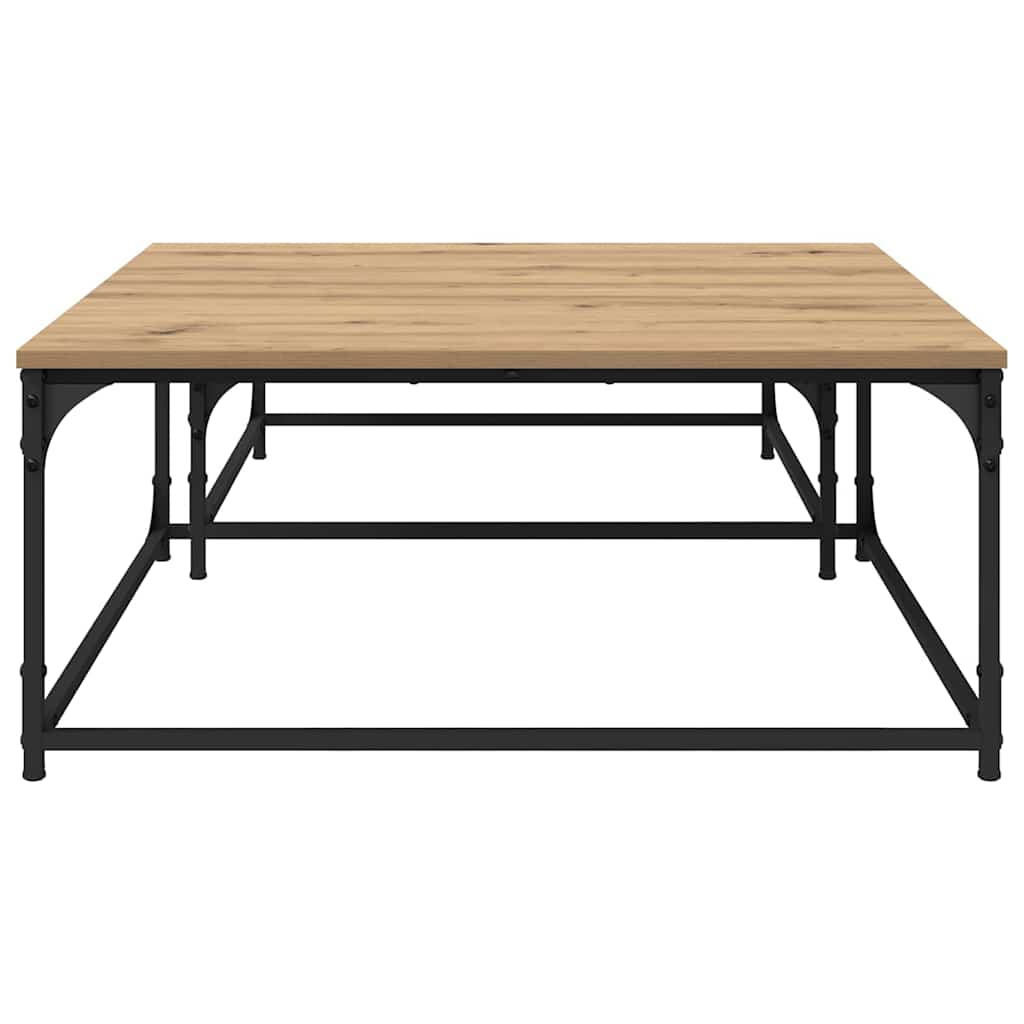 vidaXL Coffee Table 2 pcs Artisan Oak 80 x 80 x 35 cm Engineered Wood
