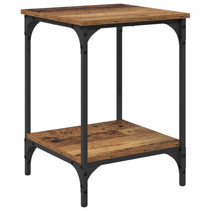 vidaXL Coffee Table Old Wood 40 x 40 x 55 cm Engineered Wood