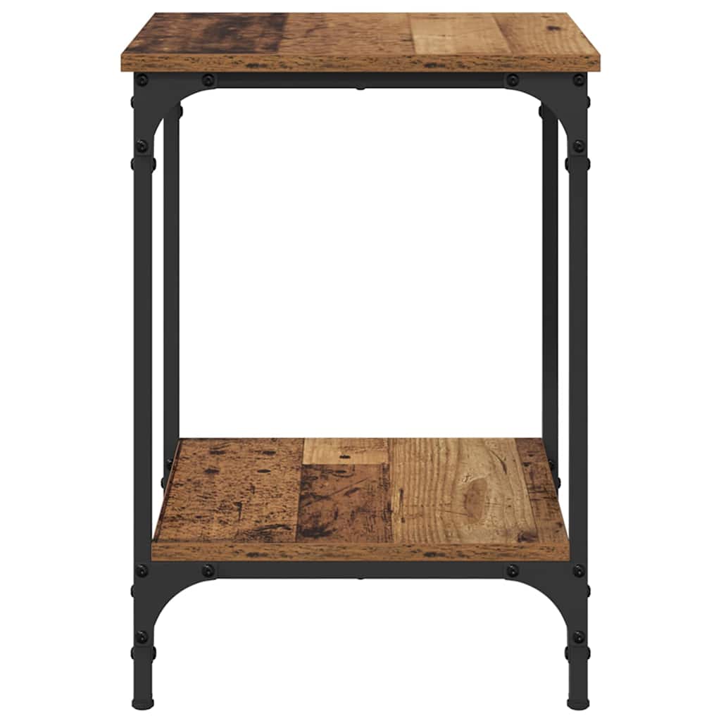vidaXL Coffee Table Old Wood 40 x 40 x 55 cm Engineered Wood