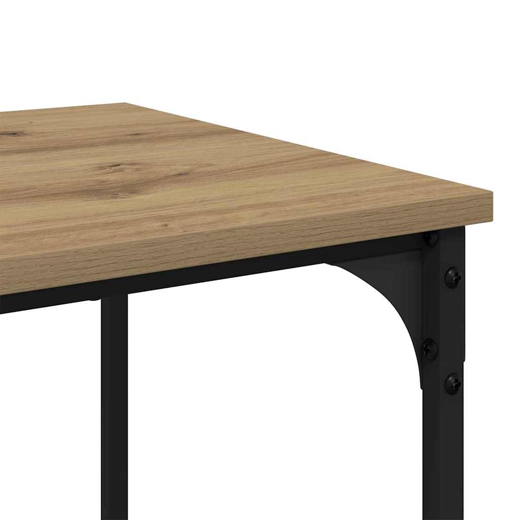 vidaXL Coffee Table Artisan Oak 40 x 40 x 55 cm Engineered Wood