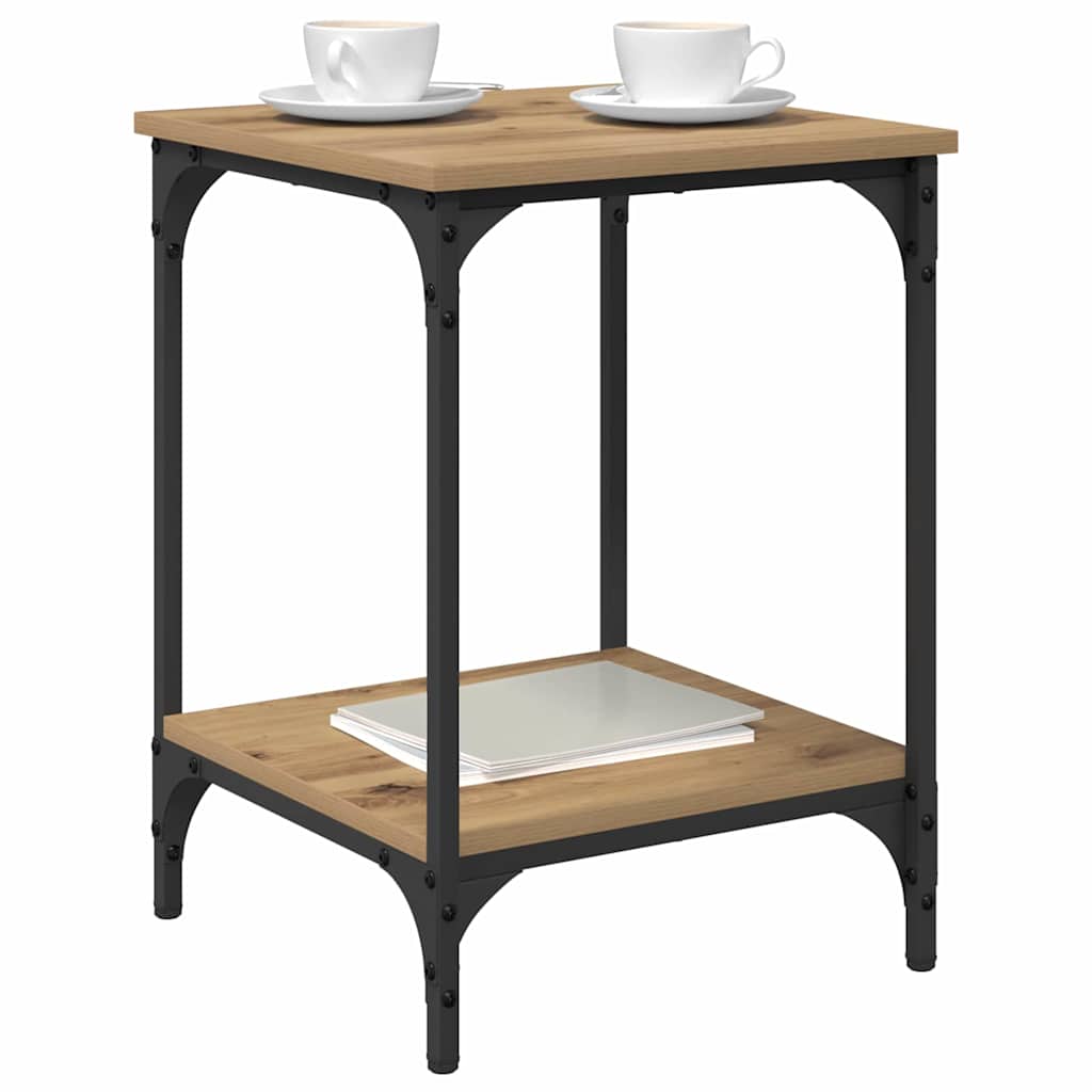 vidaXL Coffee Table Artisan Oak 40 x 40 x 55 cm Engineered Wood