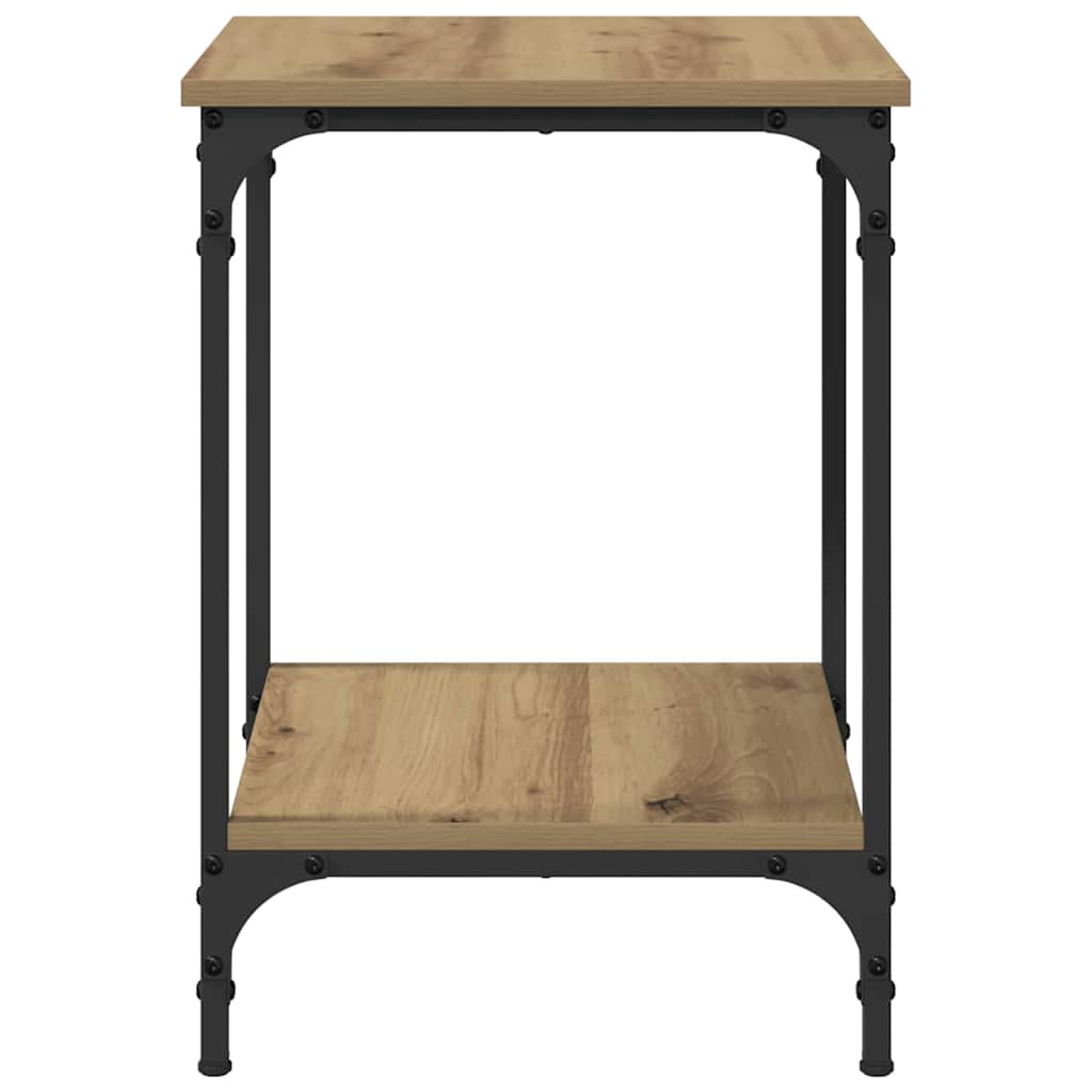 vidaXL Coffee Table Artisan Oak 40 x 40 x 55 cm Engineered Wood