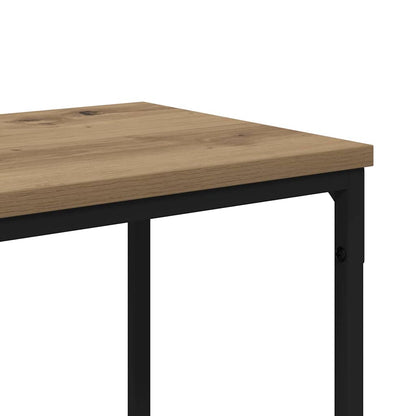 vidaXL Console Table Artisan Oak 180 x 30 x 75 cm Engineered Wood