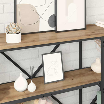 vidaXL Console Table Artisan Oak 180 x 30 x 75 cm Engineered Wood