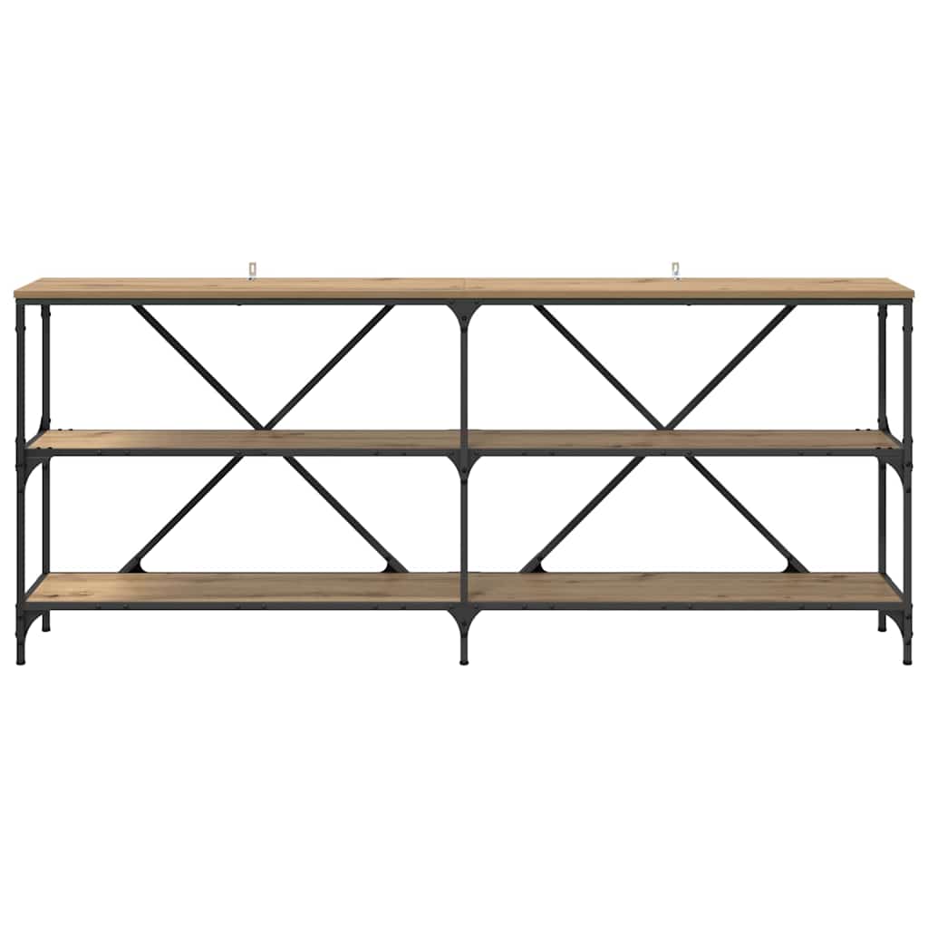 vidaXL Console Table Artisan Oak 180 x 30 x 75 cm Engineered Wood