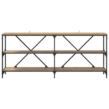 vidaXL Console Table Artisan Oak 180 x 30 x 75 cm Engineered Wood