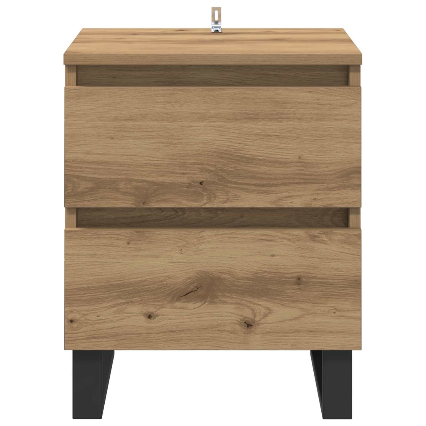 vidaXL Bedside Cabinet Artisan Oak 40 x 35 x 50 cm Engineered Wood