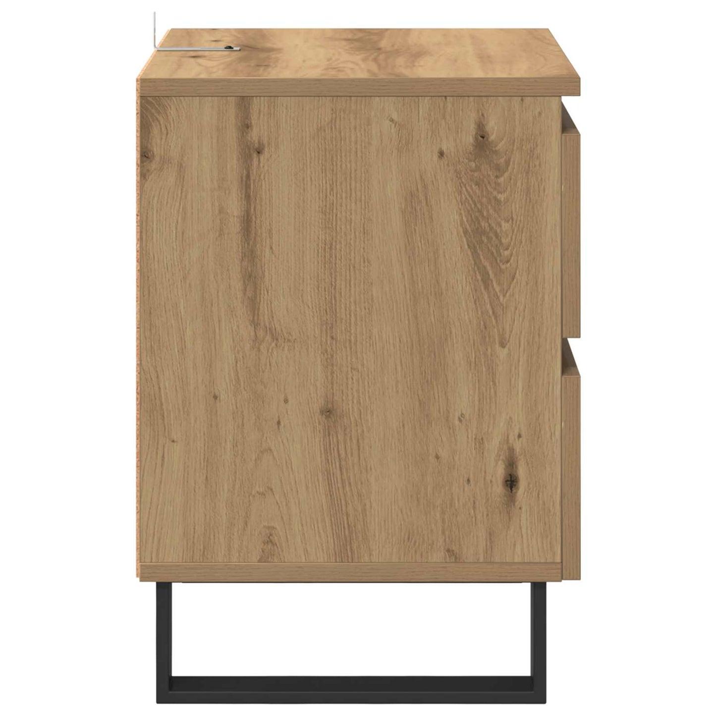 vidaXL Bedside Cabinet Artisan Oak 40 x 35 x 50 cm Engineered Wood