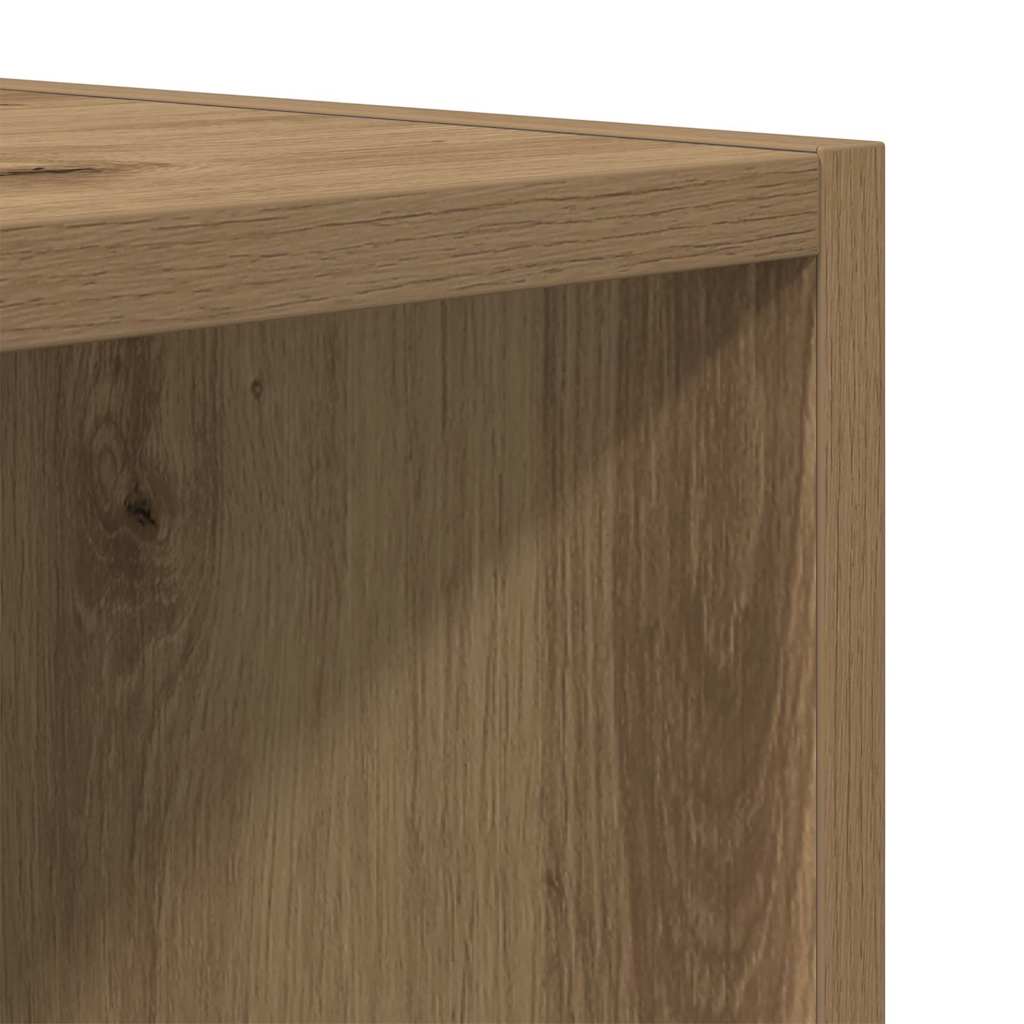 vidaXL TV Cabinet 103.5 x 30 x 50 cm Artisan Oak Engineered Wood