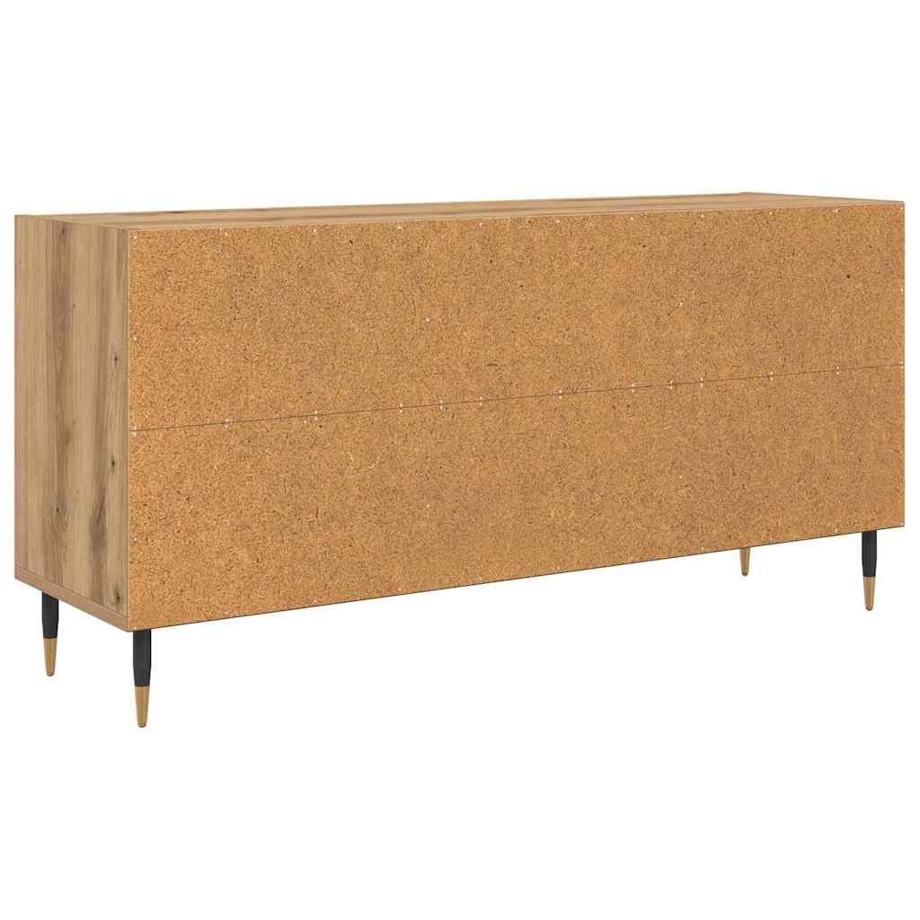 vidaXL TV Cabinet 103.5 x 30 x 50 cm Artisan Oak Engineered Wood
