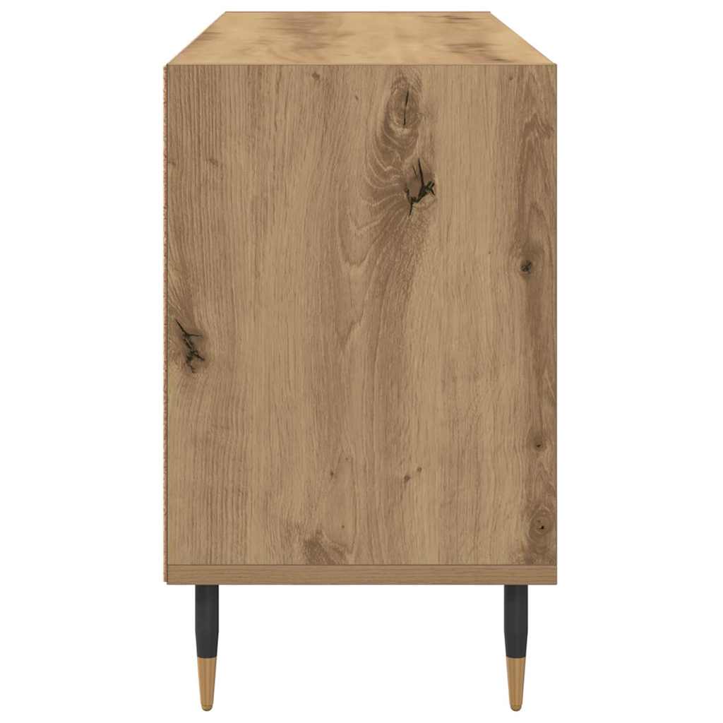 vidaXL TV Cabinet 103.5 x 30 x 50 cm Artisan Oak Engineered Wood