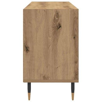 vidaXL TV Cabinet 103.5 x 30 x 50 cm Artisan Oak Engineered Wood