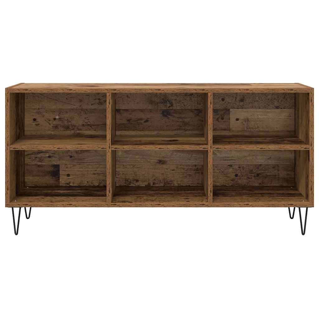 vidaXL TV Cabinet Old Wood 103.5 x 30 x 50 cm Engineered Wood