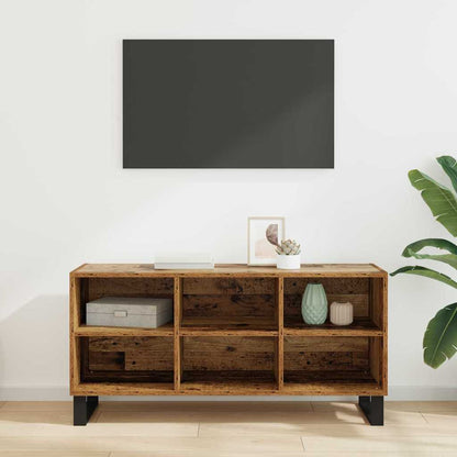 vidaXL TV Cabinet 103.5 x 30 x 50 cm Old Wood Engineered Wood