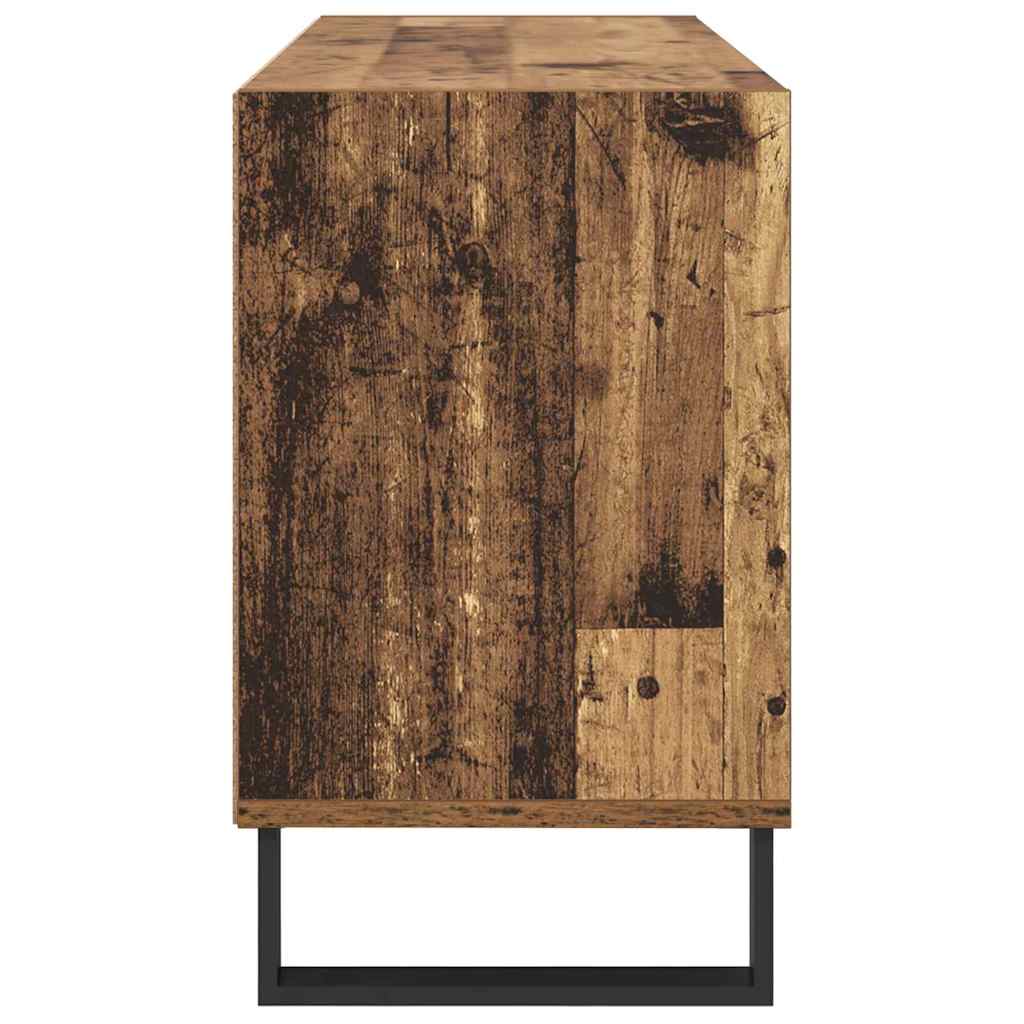 vidaXL TV Cabinet 103.5 x 30 x 50 cm Old Wood Engineered Wood
