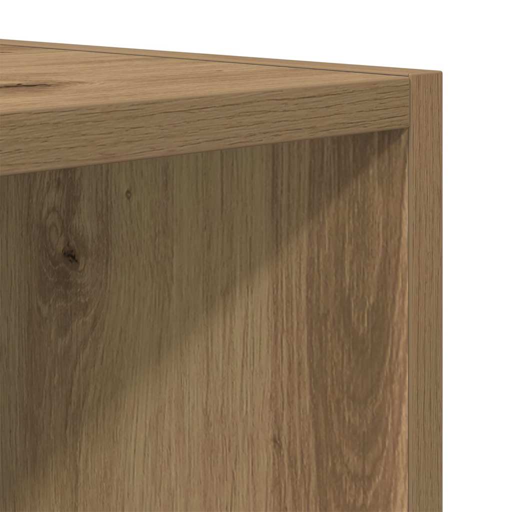vidaXL TV Cabinet 103.5 x 30 x 50 cm Artisan Oak Engineered Wood
