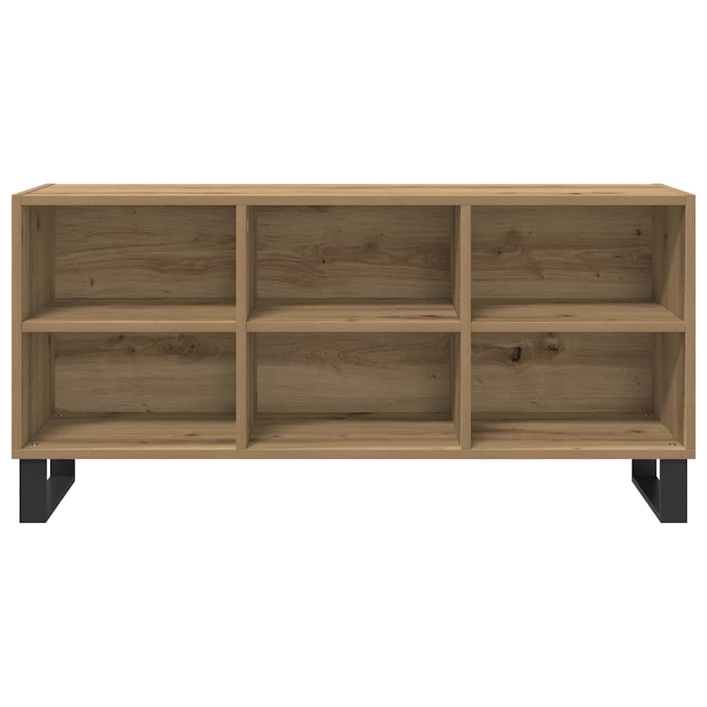 vidaXL TV Cabinet 103.5 x 30 x 50 cm Artisan Oak Engineered Wood