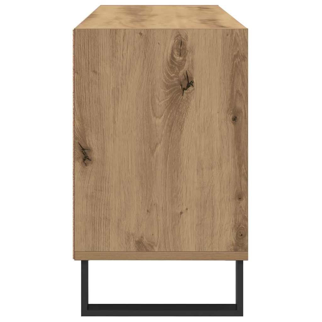 vidaXL TV Cabinet 103.5 x 30 x 50 cm Artisan Oak Engineered Wood