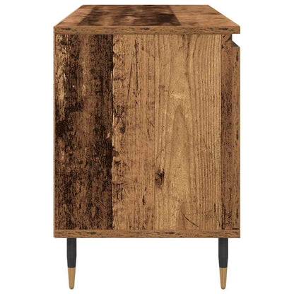 vidaXL TV Cabinet Old Wood 104 x 35 x 50 cm Engineered Wood