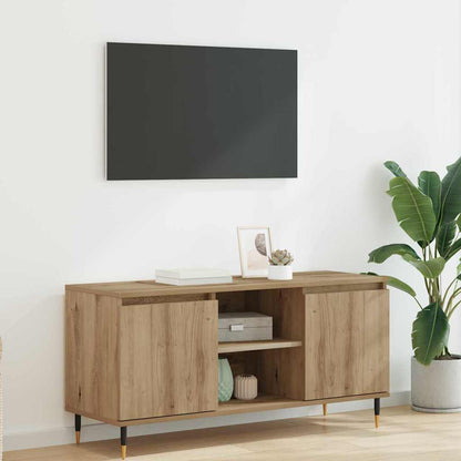 vidaXL TV Cabinet 104 x 35 x 50 cm Artisan Oak Engineered Wood
