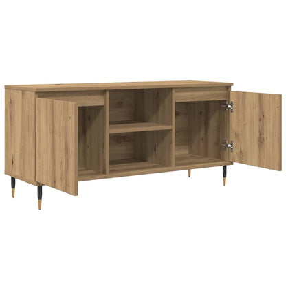 vidaXL TV Cabinet 104 x 35 x 50 cm Artisan Oak Engineered Wood