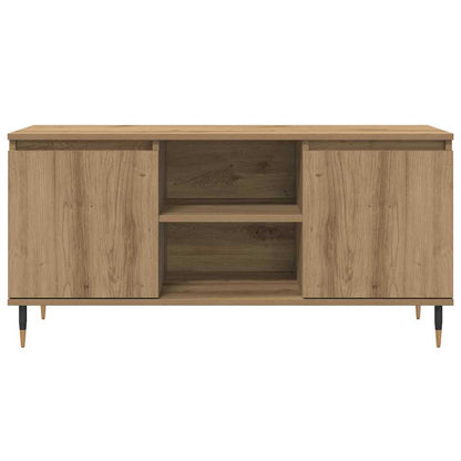 vidaXL TV Cabinet 104 x 35 x 50 cm Artisan Oak Engineered Wood