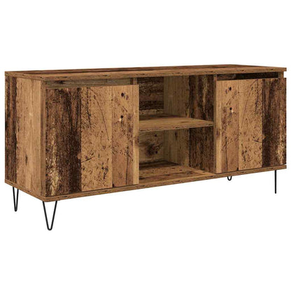 vidaXL TV Cabinet Old Wood 104 x 35 x 50 cm Engineered Wood