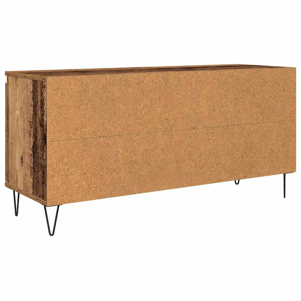 vidaXL TV Cabinet Old Wood 104 x 35 x 50 cm Engineered Wood