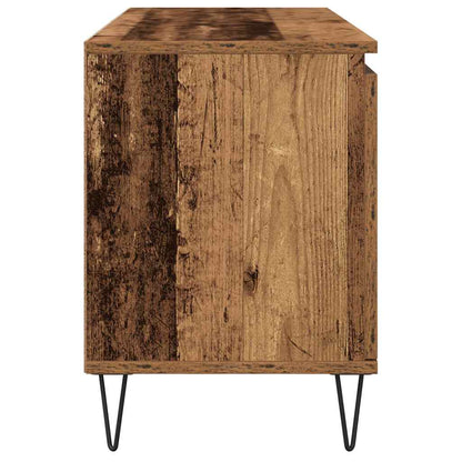 vidaXL TV Cabinet Old Wood 104 x 35 x 50 cm Engineered Wood