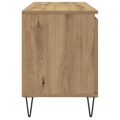 vidaXL TV Cabinet 104 x 35 x 50 cm Artisan Oak Engineered Wood