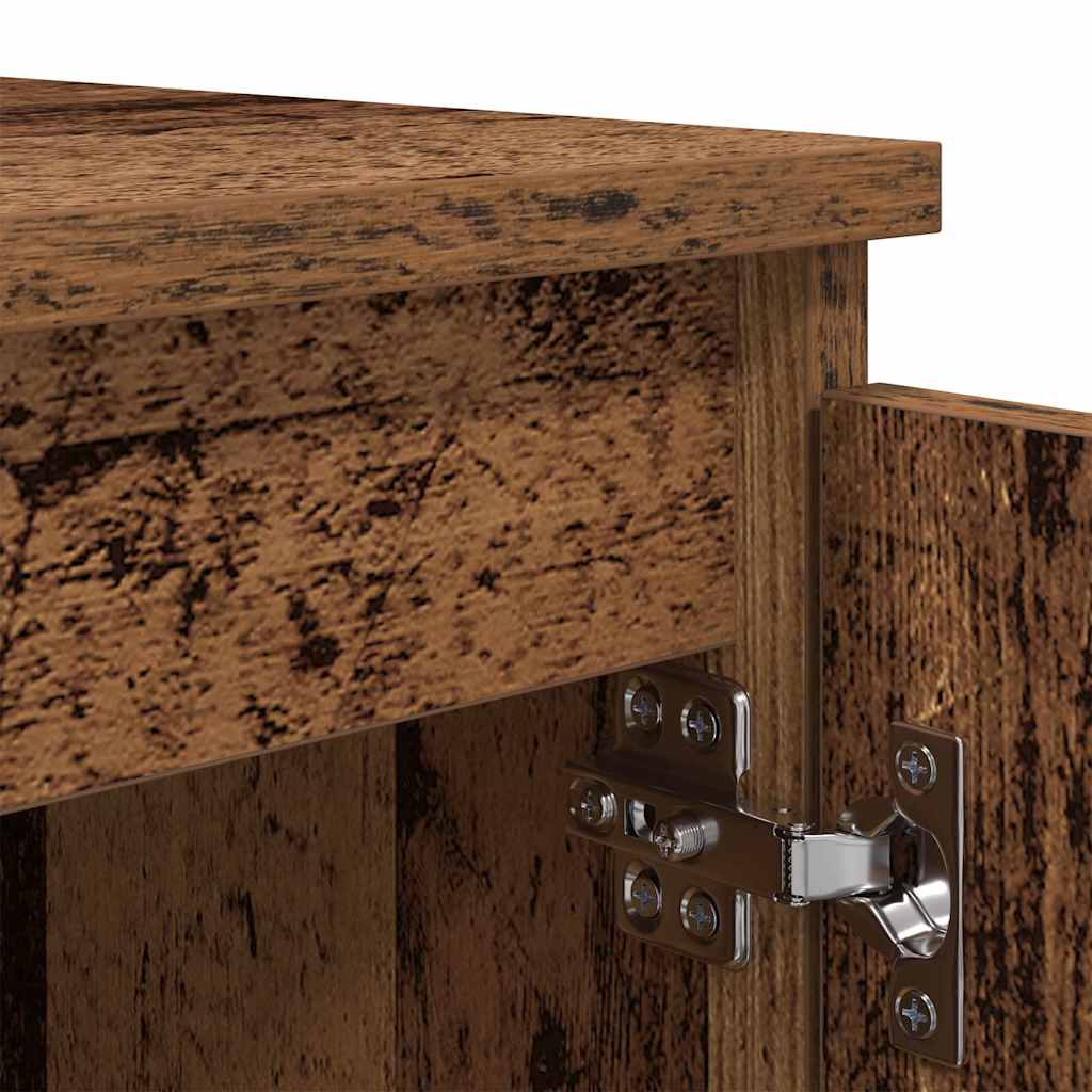 vidaXL TV Cabinet Old Wood 104 x 35 x 50 cm Engineered Wood
