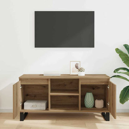 vidaXL TV Cabinet 104 x 35 x 50 cm Artisan Oak Engineered Wood