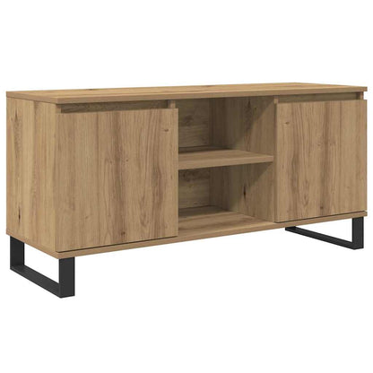 vidaXL TV Cabinet 104 x 35 x 50 cm Artisan Oak Engineered Wood