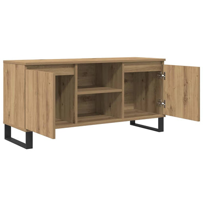 vidaXL TV Cabinet 104 x 35 x 50 cm Artisan Oak Engineered Wood