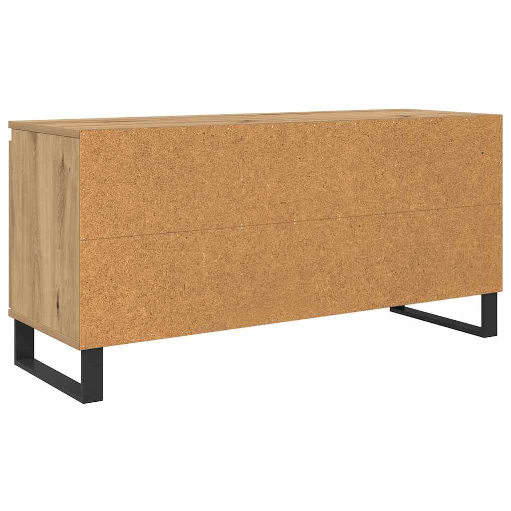 vidaXL TV Cabinet 104 x 35 x 50 cm Artisan Oak Engineered Wood