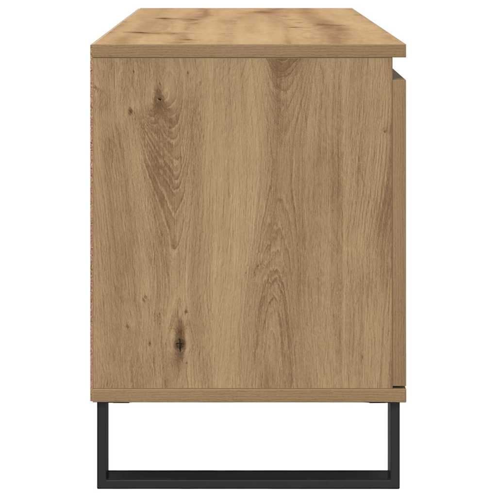 vidaXL TV Cabinet 104 x 35 x 50 cm Artisan Oak Engineered Wood