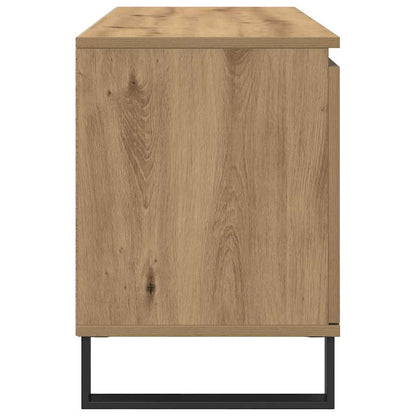 vidaXL TV Cabinet 104 x 35 x 50 cm Artisan Oak Engineered Wood