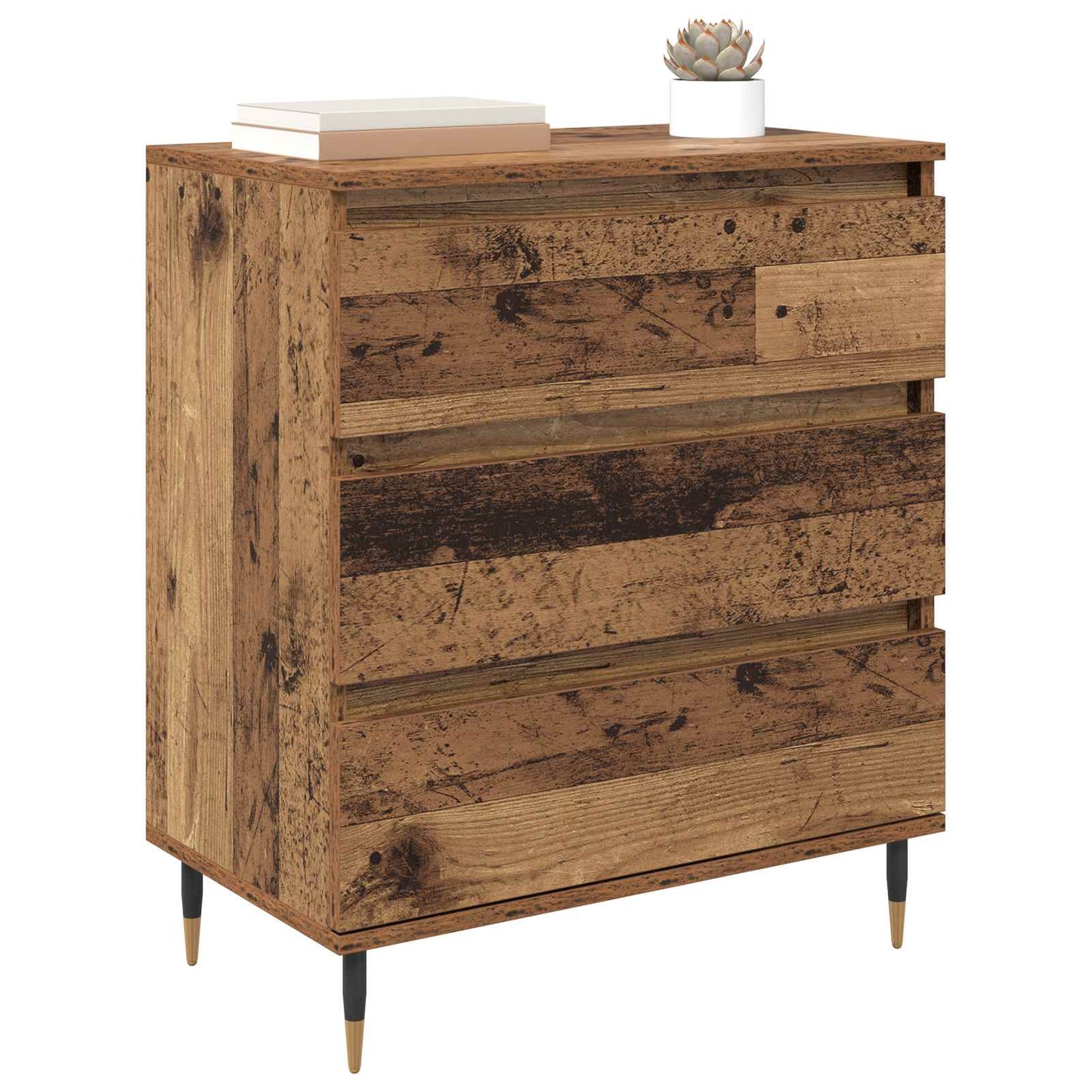 vidaXL Sideboard Old Wood 60 x 35 x 70 cm Engineered Wood