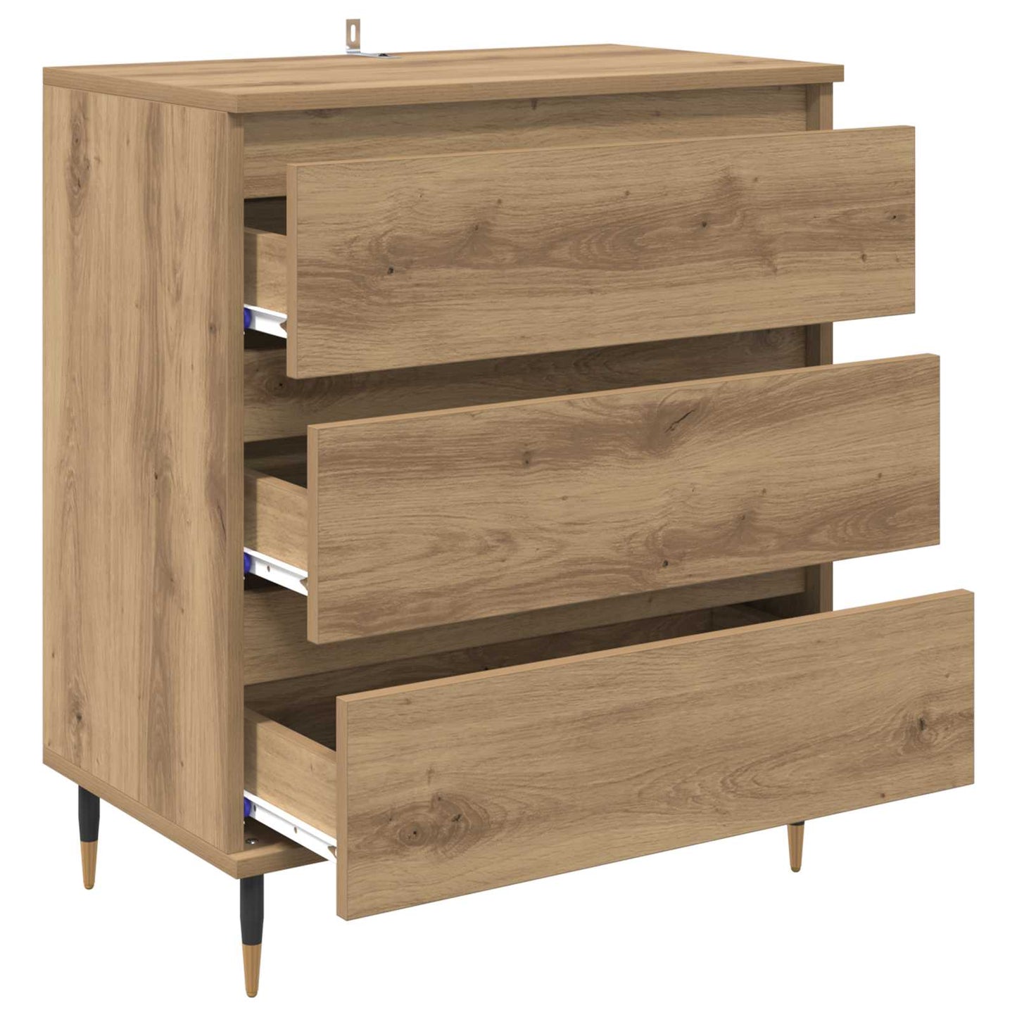 vidaXL Sideboard Artisan Oak 60 x 35 x 70 cm Engineered Wood