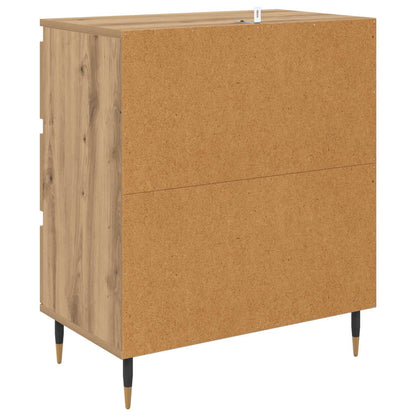 vidaXL Sideboard Artisan Oak 60 x 35 x 70 cm Engineered Wood