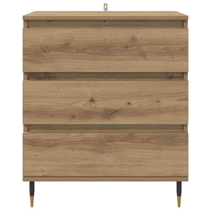 vidaXL Sideboard Artisan Oak 60 x 35 x 70 cm Engineered Wood
