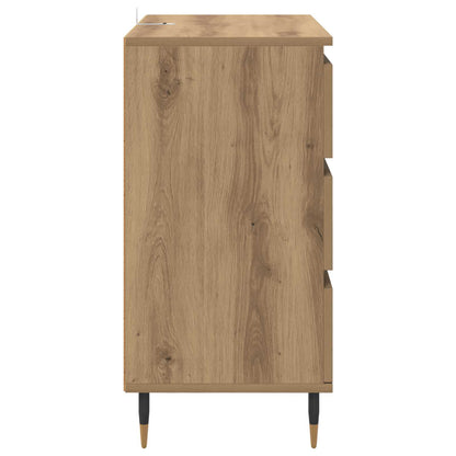 vidaXL Sideboard Artisan Oak 60 x 35 x 70 cm Engineered Wood