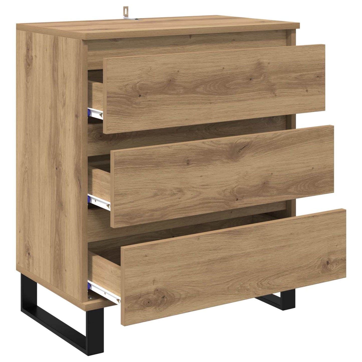 vidaXL Sideboard Artisan Oak 60 x 35 x 70 cm Engineered Wood