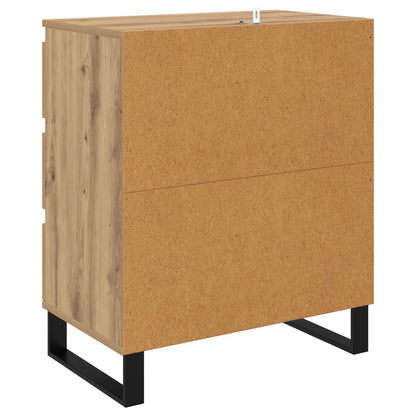 vidaXL Sideboard Artisan Oak 60 x 35 x 70 cm Engineered Wood