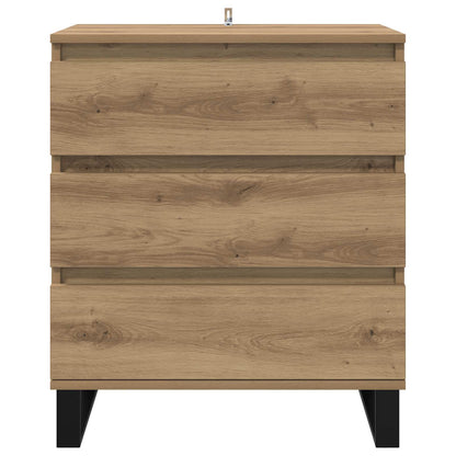 vidaXL Sideboard Artisan Oak 60 x 35 x 70 cm Engineered Wood