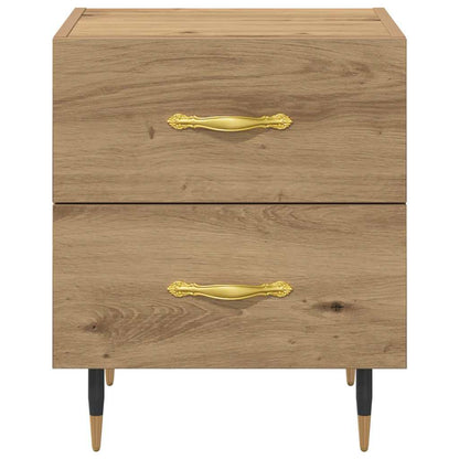 vidaXL Bedside Cabinet Artisan Oak 40 x 35 x 47.5 cm Engineered Wood