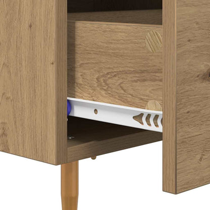 vidaXL Bedside Cabinet 2 pcs Artisan Oak 40 x 35 x 47.5 cm