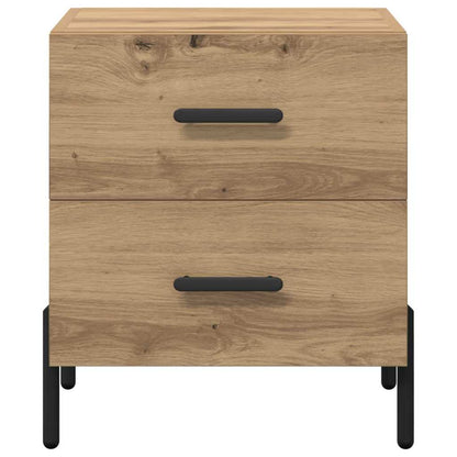 vidaXL Bedside Cabinet 2 pcs Artisan Oak 40 x 35 x 47.5 cm