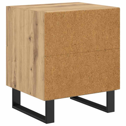 vidaXL Bedside Cabinet 2 pcs Artisan Oak 40 x 35 x 47.5 cm